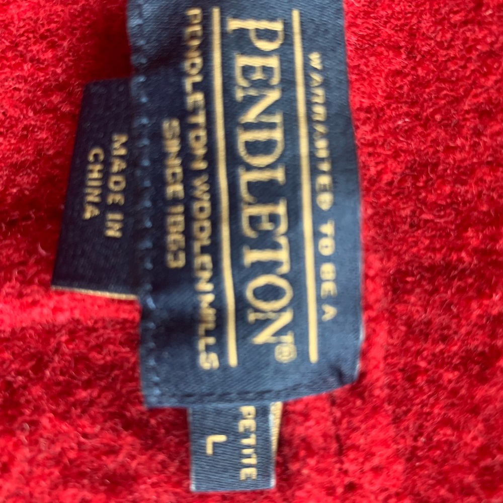 Pendleton Wool Sweater Euc - image 5